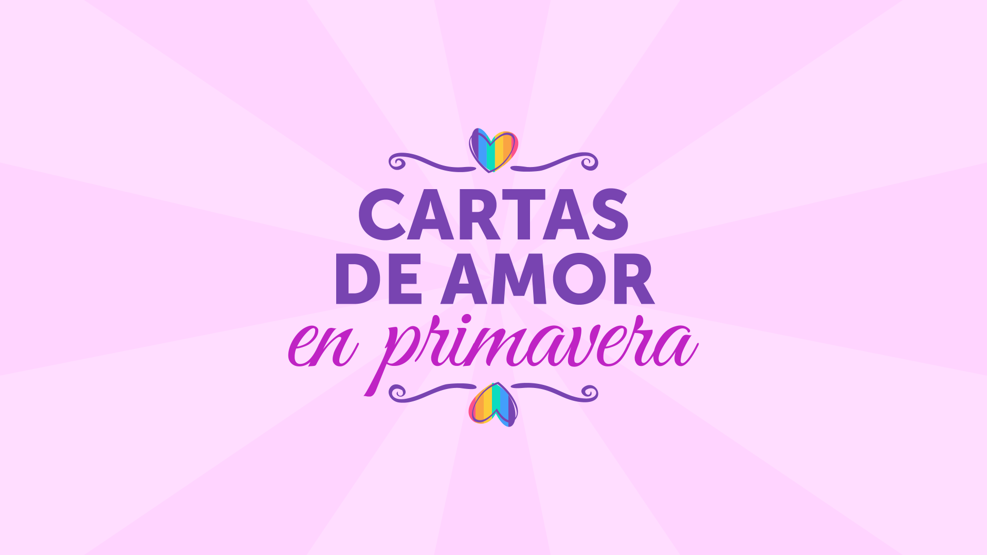 Afiche cartas de amor.