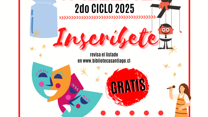 Afiche listado de talleres