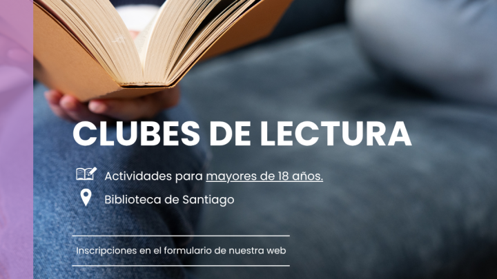 ¡Revisa e inscríbete en uno o más de los Clubes de Lectura del mes de abril! 