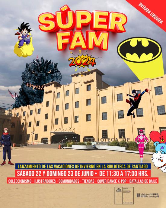 afiche superfam