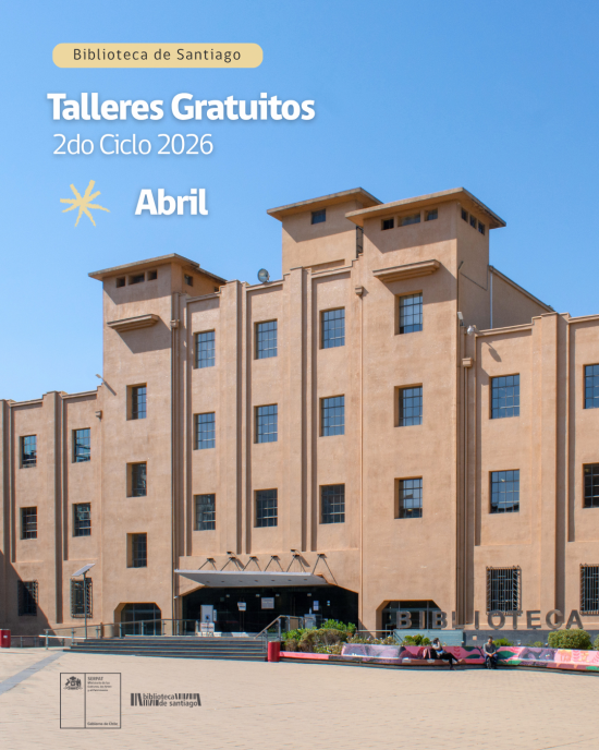 Talleres Gratuitos del mes de abril! 