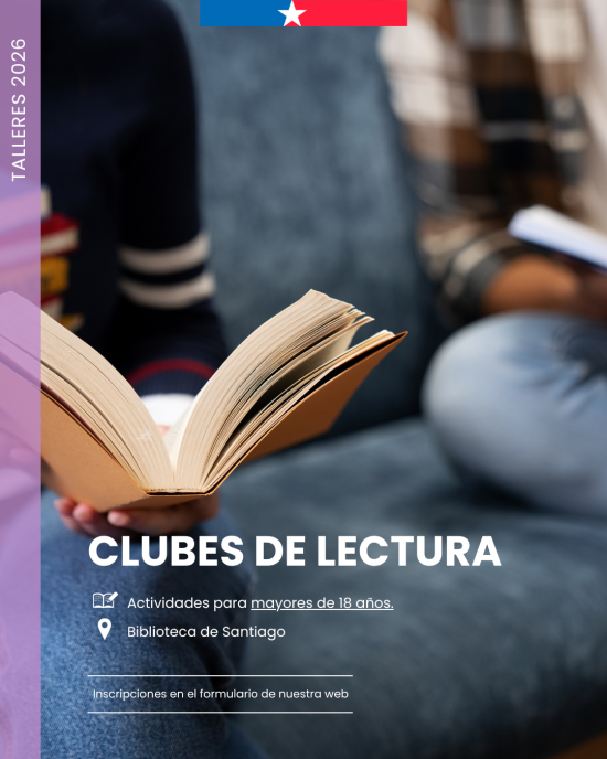 ¡Revisa e inscríbete en uno o más de los Clubes de Lectura del mes de abril! 